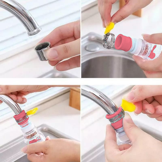Instalación del filtro para llave en 4 pasos